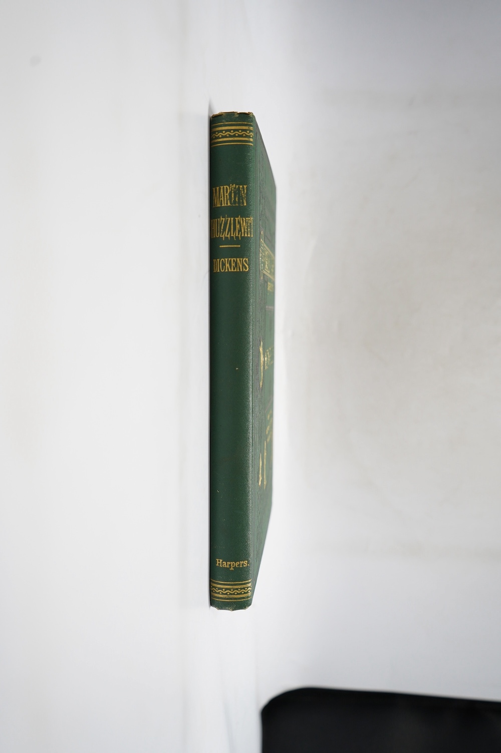 Dickens, Charles - The Works of Charles Dickens, the Household Editions. 14 vols, (of 16), 4to, publishers uniform green cloth with gilt and black to front and spine. Single volumes issued from 1873 - 1877, each with tit